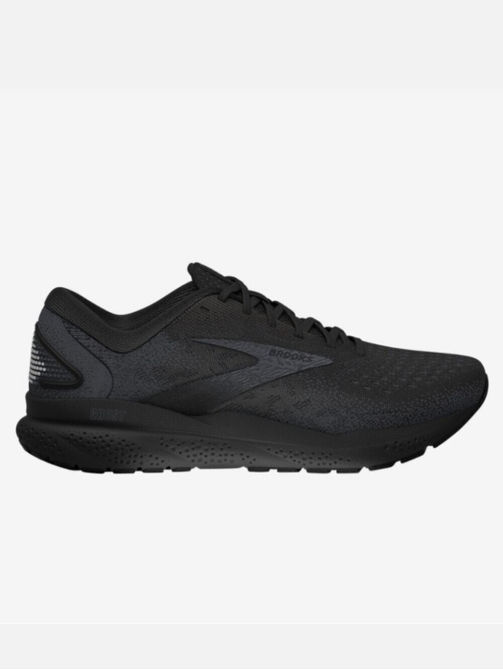 Brooks Ghost 16 Black Running Shoes Sneakers Cushioned Athletic Trainers 14 NOB